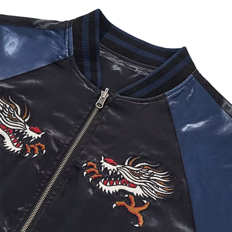 Drachen-Sukajan Tokyo 'Raijin no Tora' – Detailansicht 9