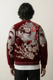 Sukajan-Souvenirjacke 'Ryu Bushido' – Detailansicht 2