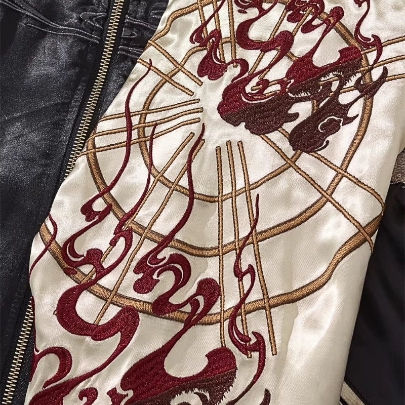 Bestickte Sukajan-Jacke 'Shirokage' – Detailansicht 10