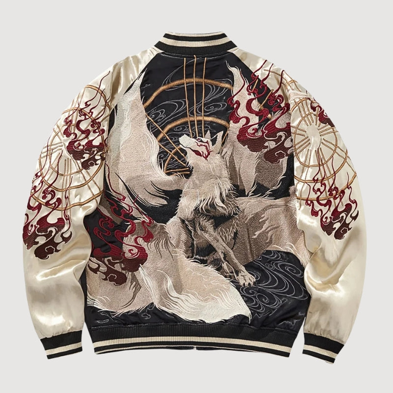 Bestickte Sukajan-Jacke 'Shirokage' – Detailansicht 3