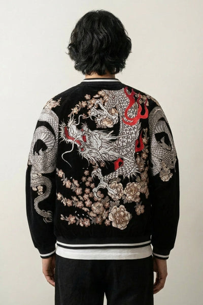 Sukajan-Souvenirjacke 'Ryu Bushido'