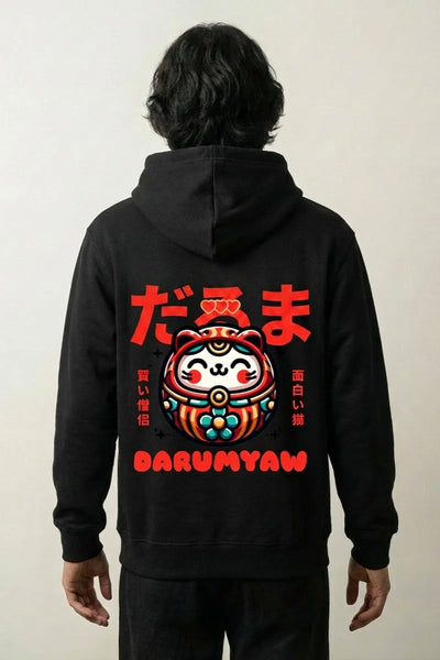 Daruma Hoodie - だるま