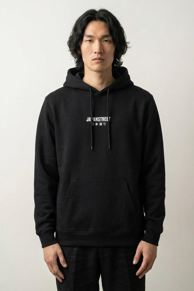 Maneki Neko Hoodie - 招き猫 – Studioaufnahme Vorderseite