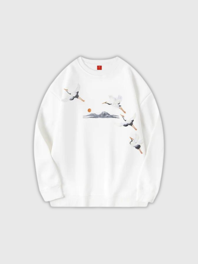 Vintage japanisches Sweatshirt 'Nikiri' – Oversize, Sweatshirt im japanischen Design