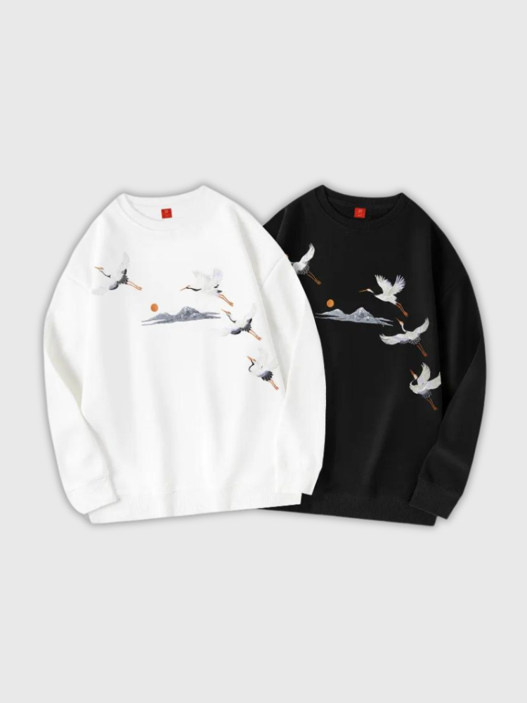 Vintage japanisches Sweatshirt 'Nikiri' – Sweatshirt für den Alltag, Premium-Qualität