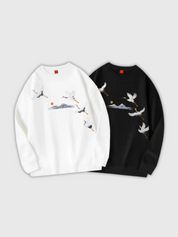 Vintage japanisches Sweatshirt 'Nikiri' – Sweatshirt für den Alltag, Premium-Qualität