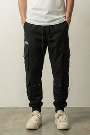Techwear-Cargohose 'Kyoto Narita' – Streetwear-Hose Herren japanischer Stil, Vorderansicht