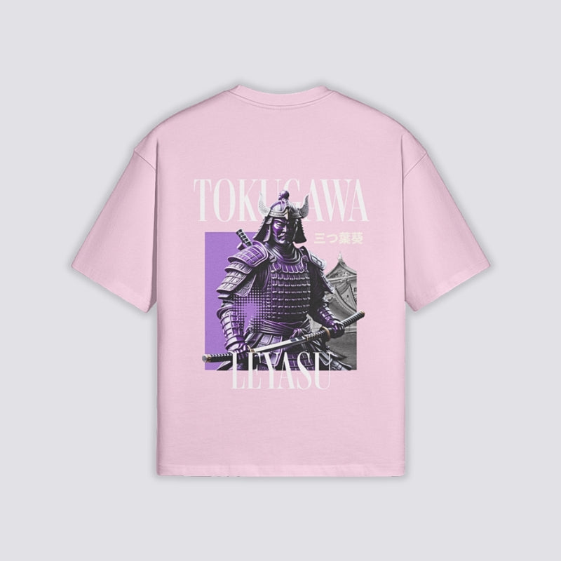 Tokugawa Ieyasu T-Shirt - 三つ葉葵 — Schweinchenrosa