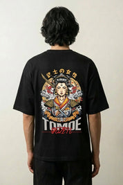Tomoe Gozen T-Shirt - 巴御前 — Schwarz