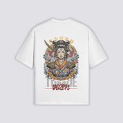 Tomoe Gozen T-Shirt - 巴御前 — Weiß