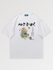Traditionelles japanisches T-Shirt 'Karatsu' – T-Shirt im Streetwear-Stil für Herren und Damen