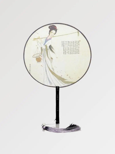 Traditioneller japanischer 'Kanji'-Fächer