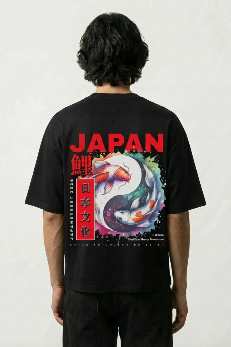 Japanisches Fisch-T-Shirt - カーペ – Studioaufnahme