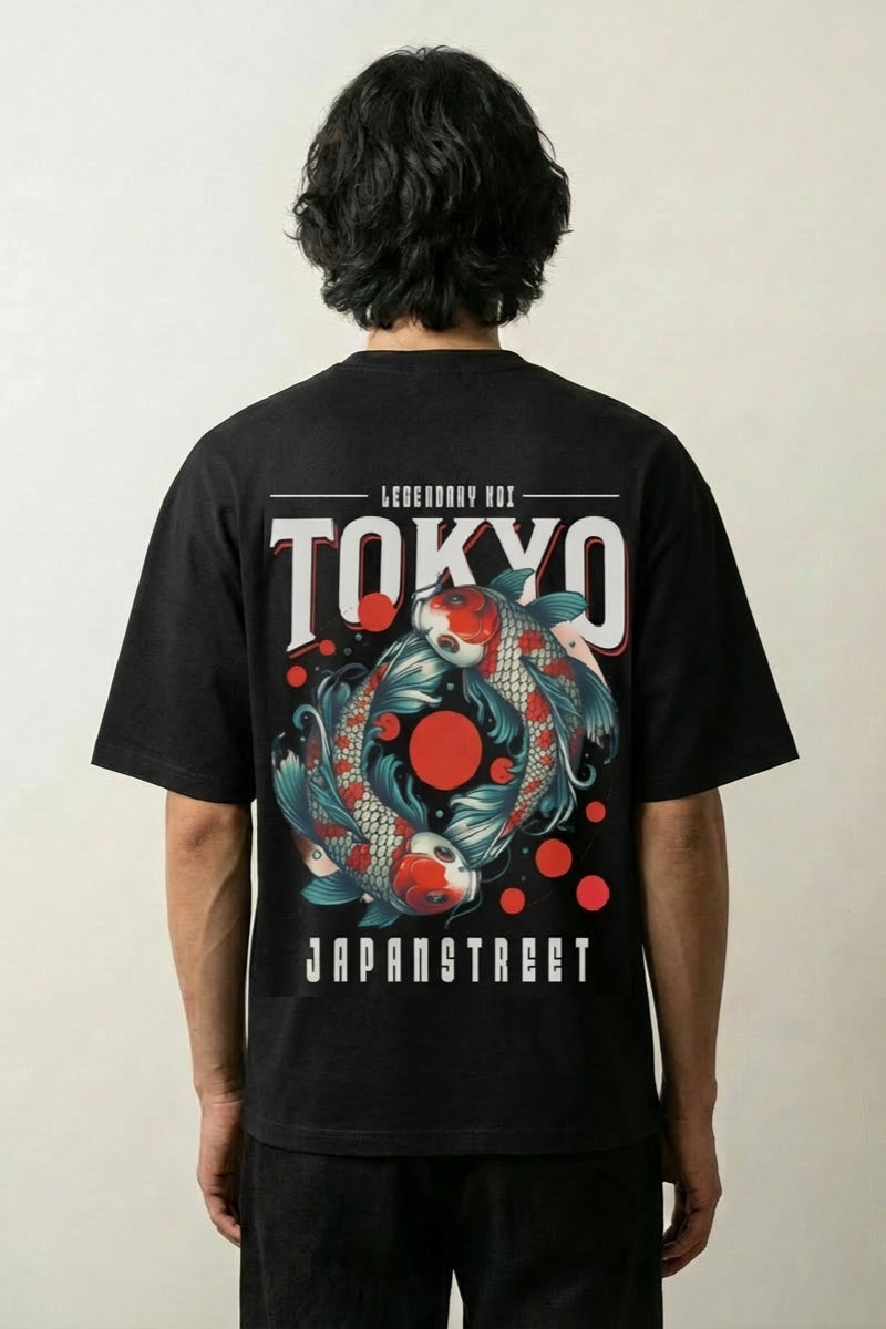 Koi-Karpfen-T-Shirt - フィッシュ – Studioaufnahme