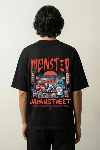 Japanisches Food-Truck-T-Shirt - たべもの
