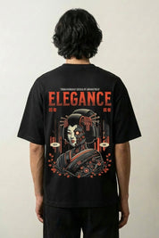 Japanisch inspiriertes T-Shirt - サイボーグ – Studioaufnahme