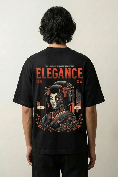Japanisch inspiriertes T-Shirt - サイボーグ