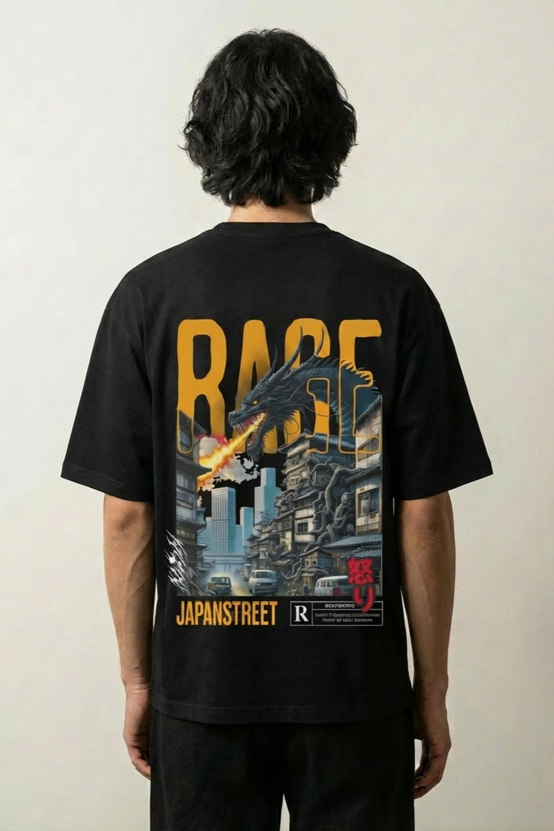 Japanisches Herren-T-Shirt - アタック – Studioaufnahme