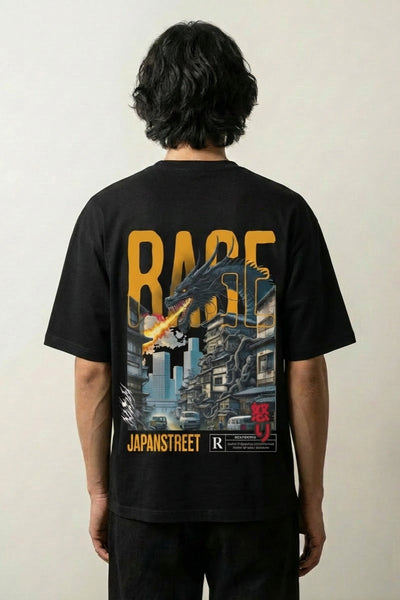 Japanisches Herren-T-Shirt - アタック
