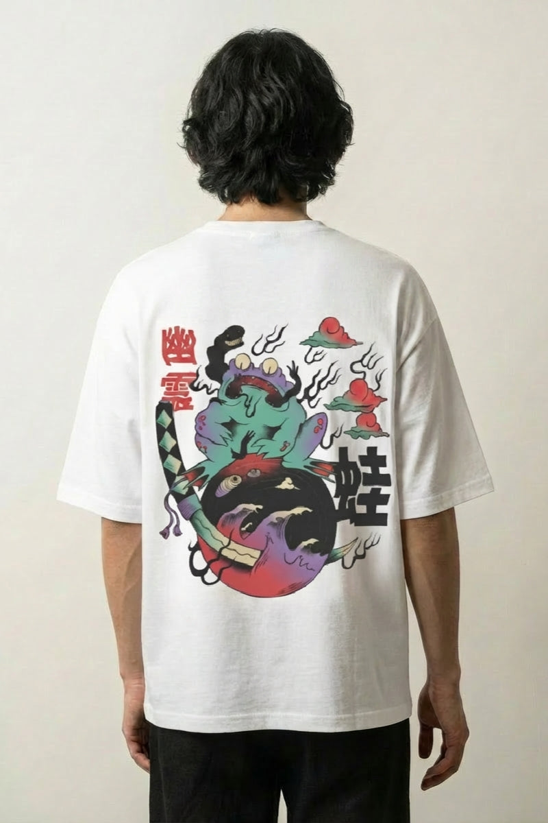 Retro-japanisches T-Shirt - レトロ – Studioaufnahme
