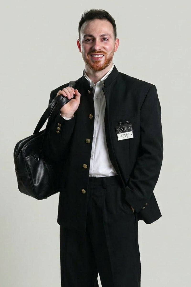 Japanische Schuluniform Herren 'Gakuran' – Ansicht 2