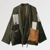 Kimono-Jacke aus Samt 'Akidori' – Kimono im traditionellen japanischen Stil für Herren und Damen