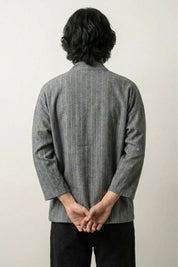 Oversize Kimono-Jacke 'Takao' – Studioaufnahme Rückseite