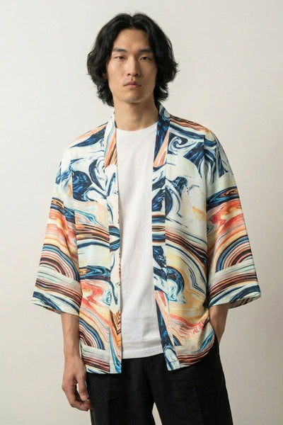 Moderne Herren-Kimonojacke 'Kaito Edition'
