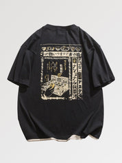 Japanisches Vintage-T-Shirt 'Sayama' – T-Shirt im Streetwear-Stil für Herren und Damen
