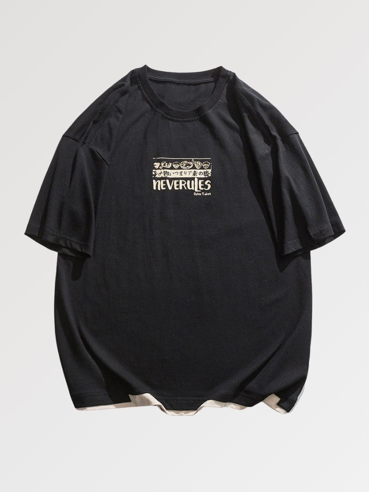 Japanisches Vintage-T-Shirt 'Sayama' – T-Shirt für den Alltag, Premium-Qualität