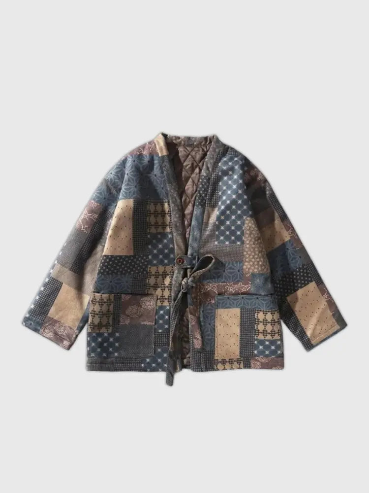 Hanten im Vintage-Stil – Kimono im traditionellen japanischen Stil für Herren und Damen