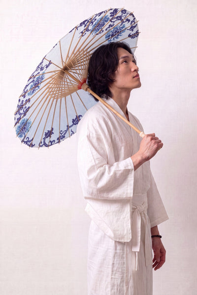 Weißer japanischer Wagasa 'Shiroi'