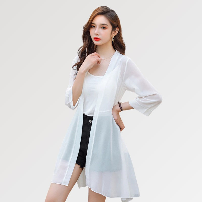 Damen-Strandkimono 'Yuriko' – Kimono im traditionellen japanischen Stil für Herren und Damen