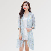 Damen-Strandkimono 'Yuriko' – japanisches Gewand, Kimono im japanischen Design