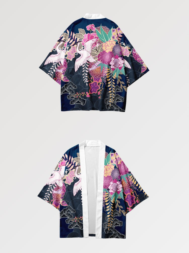 Haori für Frauen 'Kanoya' – Kimono für traditionelle Anlässe, Premium-Qualität
