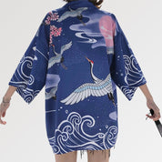 Damen-Kimono-Top 'Natsuko' – mit Obi: detailreicher Kimono im japanischen Stil