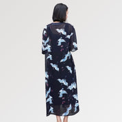 Durchsichtiger Kimono für Frauen 'Yuna' – Kimono im traditionellen japanischen Stil für Herren und Damen