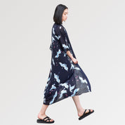 Durchsichtiger Kimono für Frauen 'Yuna' – Kimono für traditionelle Anlässe, Premium-Qualität