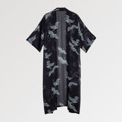 Durchsichtiger Kimono für Frauen 'Yuna' – Detail: lange Ärmel, Kimono japanischen Stil