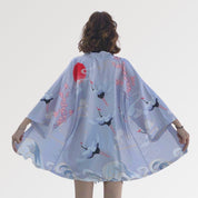 Seiden-Kimono-Jacke 'Osaka' für Damen – japanisches Gewand, Kimono im japanischen Design