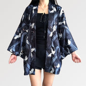 Frühlingskimono für Damen 'Shikuru' – japanisches Gewand, Kimono im japanischen Design