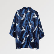 Frühlingskimono für Damen 'Shikuru' – Detail: lange Ärmel, Kimono japanischen Stil